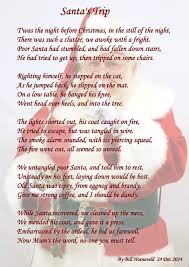Santa S Trip Holiday Poems Christmas Poems Holiday Poems Funny Christmas Poems
