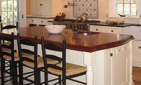 Description:round out your favorite seating group in breezy style with this ceylon woven barstool from opalhouse™. Mahogany Wood Countertop Kitchen Island In Massachusetts