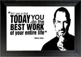 If you're gonna make connections which are innovative. Motivational Quote By Steve Jobs Wall Frame Poster Quotes Motivation 18x12 By Vprint Paper Print Best Price In India Motivational Quote By Steve Jobs Wall Frame Poster Quotes Motivation 18x12 By