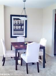 Use visual tricks and curves to enhance space Bachelor Apartment Part 2 Chic Small Dining Room Ideas