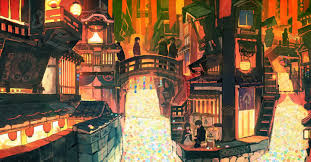 twitter ファンタジーな風景 風景 イラスト