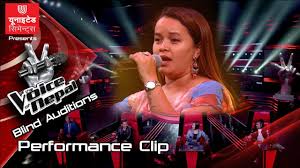 Originally created by john de mol, dutch producer, the nepali edition of the voice is directed by laxman poudel and hosted by sushil nepal and osin sitaula. Rajni Rhythm Rai Junee Junee The Voice Of Nepal Season 2 2019 Youtube