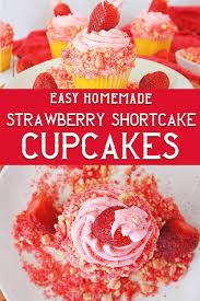 Everyone loves a good cupcake. Easy Strawberry Shortcake Cupcakes Are The Best Summer Treat