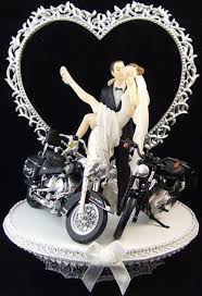 Too Cute Biker Wedding Wedding Topper Harley Davidson Wedding