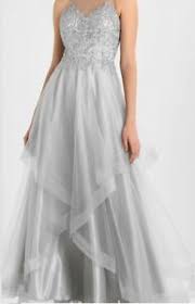 Consultare recensioni obiettive e imparziali sui prodotti, fornite dagli utenti. Vestito Abito Lungo Cerimonia Taglia 42 44 Elegante Grigio Perla Matrimonio Ebay