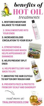 Benefits Of Hot Oil Treatments Trials N Tresses Oil Treatment For Hair Natural Hair Styles Hot Oil Treatment