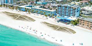 Aerial View Of Bilmar Beach Resort Beach Island Resort Treasure Island Beach Beach Resorts