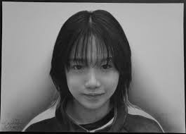 PLAYER 222 Charcoal and graphite pencil