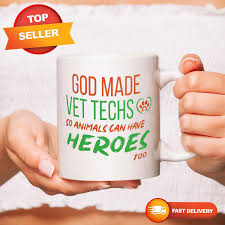 Personalized products for veterinary professionals and pet owners. Veterinarian Vet Tech Graduation Gift Ceramic Coffee Mug Mugs Cups