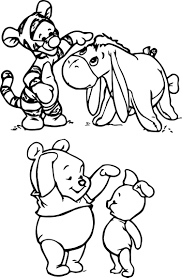 Coloring Rocks Winnie The Pooh Drawing Cartoon Coloring Pages Disney Coloring Pages
