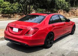 Mercedes Benz S Class S63 Red Mercedes Benz Benz S Class Mercedes