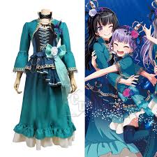 Free shipping for many products! Bang Dream Roselia Shirokane Rinko Cosplay Costume