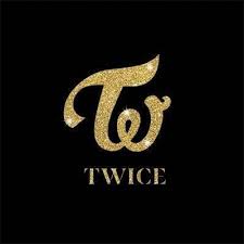 Red twice logo, twice 1st tour: Twice Logo With Gold And Black Teudoongie Once India Facebook