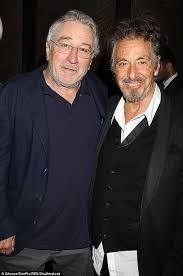 Robert De Niro And Al Pacino Reunite For The Godfather Daily Mail Online