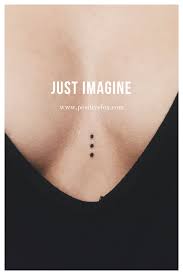 > the tattoo is formed by three dots in a triangular. 3 Dots On Face Tattoo Meaning