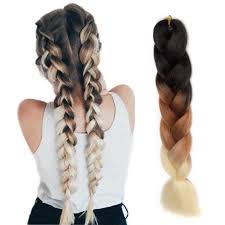 Easy braiding tips for beginners, as part of our 29 ways to braid series. S Noilite 24 Inches Ombre Braiding Hair Extensions With Synthetic Hair Walmart Com Walmart Com