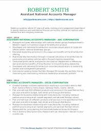 With millions of people searching for jobs on indeed each month, a great job description can help you attract the. National Accounts Manager Resume Samples Qwikresume