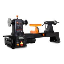 Wen 8 In X 12 In Variable Speed Benchtop Wood Lathe 3420t The Home Depot In 2020 Wood Turning Wood Lathe Wood Turning Lathe