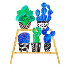 28 de septiembre de 2018. Suculentos Y Cactus En Macetas En El Estante Ilustracia N Pintada A Mano Stock De Ilustracion Ilustracion De Brillante Postal 158804424