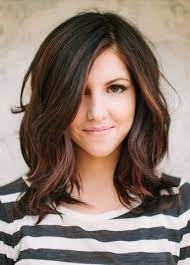 Image Result For Mid Length Hair For 40 Year Olds Large Forehead Cabello Mediano Peinados Peinados Para Cabello Mediano Peinados Poco Cabello