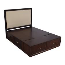 I started by building four basic frames out of 3.5″ (89mm) wide boards. 65 Off Pottery Barn Pottery Barn Stratton Storage Platform Bed With Drawers And Montgomery Headboard Beds