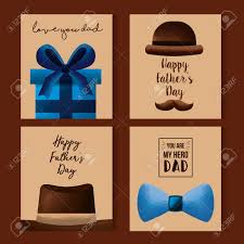 The date differs depending on the year and what country you live in. Set Labels Decoration Happy Fathers Day Celebration Vector Illustration Royalty Free Cliparts Vectors And Stock Illustration Image 96278026