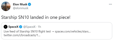 Spacex commentator, john insprucker, had called the touchdown before the explosion a third time charm. L2earf Zh2p0om