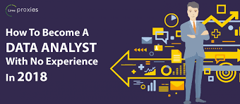 How To Become A Data Analyst With No Experience In 2018 Limeproxies Data Analyst Analyst Data