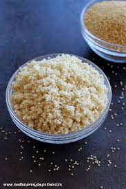 Add 1 3/4 cups water and the salt. How To Cook Millet Instant Pot Stove Top Rice Cooker Madhu S Everyday Indian