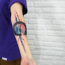 Awesome Watercolor Tattoo Zen Tattoo Watercolor Watercolortattoo Watercolourtattoos Electricink E Geometrik Dovmeler Tattoo Dovme Fikirleri