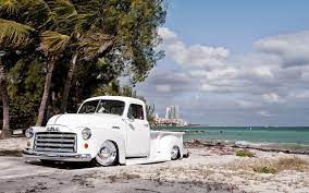 1948 Gmc Pickup Beach Cars Truck Yeah Vintage Trucks