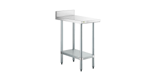 Check spelling or type a new query. Regency 30 X 18 18 Gauge 304 Stainless Steel Equipment Filler Table With Backsplash And Galvanized Undershelf