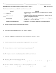Back to the other quantum mechanics workbooks and other general chemistry workbooks. Electron Configurations Worksheet I Answers