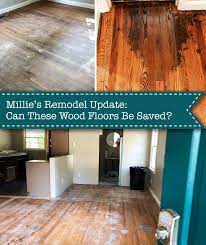 Millie S Remodel Can We Save These Wood Floors Diy Hardwood Floors Diy Wood Floors Flooring