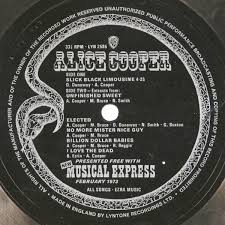 Limos in san francisco, ca Alice Cooper Slick Black Limousine 1973 Flexi Disc Discogs
