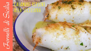 Pochi semplici passaggi per realizzare un piatto gustoso che ha tutto il sapore del mediterraneo. Calamari Ripieni Alla Siciliana Youtube