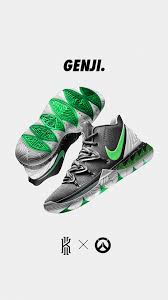 Released in 2014 when kyrie was league mvp, the first shoe in the line was the kyrie 1, which featured responsive cushioning thanks to nike zoom air technology in the forefoot. Nike Kyrie 5 X Overwatch Concepts On Behance Kyrie Irving Shoes Basketball Shoes Nike Basketball Shoes