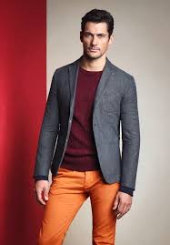 On Ose La Couleur Pour Le Printemps Pull Blazer Et Chino Colore Mode Homme Ete Habillement Homme Mode Homme