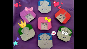 Temalingkungan kegiatan kreatif tema lingkungan sub tema sekolah kreasi cap jari youtube. Origami Tema Keluargaku Cara Golden