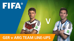 Germany won 2 direct matches.argentina won 4 matches.4 matches ended in a draw.on average in direct matches both teams scored a 3.10 goals per match. Germany V Argentina Team Line Ups Exclusive Youtube