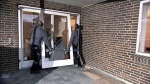 Subtract the track's width from the wall's depth. How To Mount A Sliding Patio Door Youtube