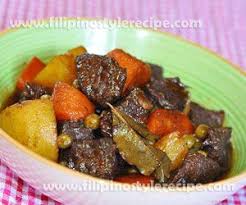 Beef Estofado Beef Recipe Filipino Style Beef Estofado Recipe Beef Recipes