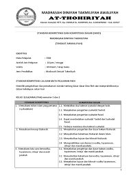 Maybe you would like to learn more about one of these? Standar Kompetensi Mdta