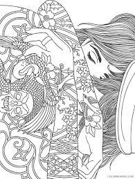 Search through 623,989 free printable colorings at getcolorings. Trippy Coloring Pages Girl With Tattoo Coloring4free Coloring4free Com