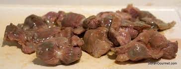 Chicken Gizzards Sous Vide With Celeriac And Cream Of Foie Gras Stefan S Gourmet Blog
