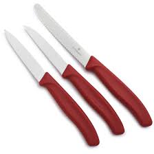 Victorinox Swiss Army 3 Piece Paring Knife Set Sur La Table Paring Knife Set Paring Knife Knife Sets