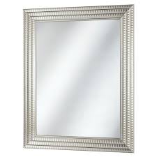 Home Decorators Collection 22 In X 27 In Framed Fog Free Wall Mirror In Silver 45384 The Home Depot Framed Mirror Wall Mirror Wall Home Decorators Collection