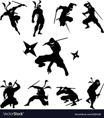 Ninja Shadow Siluate Silhouette Royalty Free Vector Image Spon Siluate Silhouette Ninja Shadow Ad Ninja Shadow Warriors Illustration Ninja Art