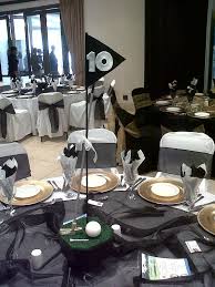 Wedding centerpieces don't have to cost a small fortune to look spectacular, and our selection proves it! Corporate Golf Day Custom Made Centerpieces Golf Event Golf Centerpieces Golf Wedding