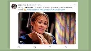 A las 12 de la mañana comenzaron las primeras caídas de ambas aplicaciones que ahora parecen no funcionar en todo el mundo twitter fue la red social encargada de dar a conocer el problema cuando cientos de usuarios comenzaron a publicar la caída de whatsapp y más tarde la de instagram. T4g0o2dldcpoom